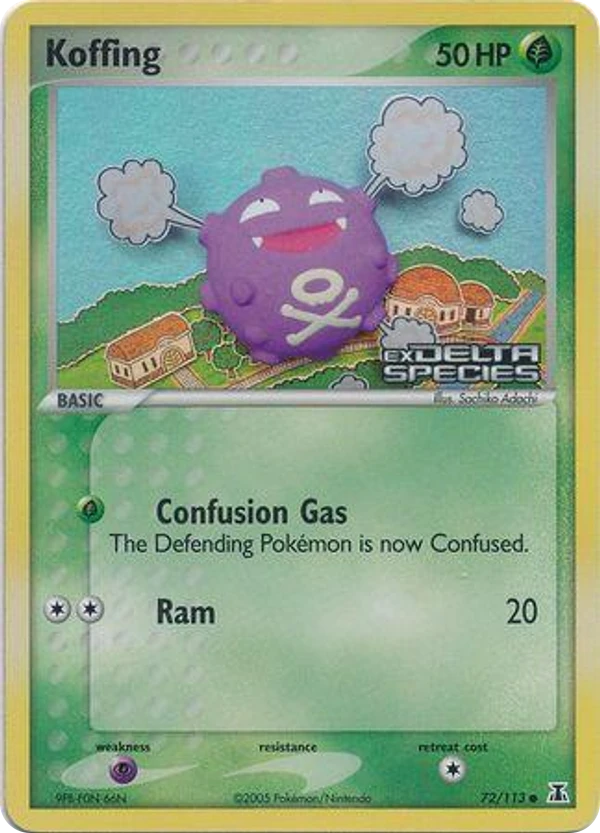 Koffing — Delta Species #072 / 113