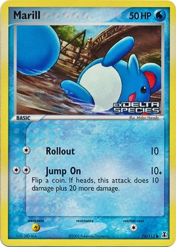 Marill — Delta Species #076 / 113