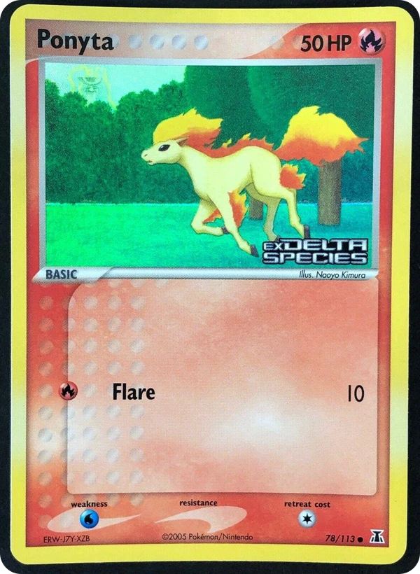 Ponyta — Delta Species #078 / 113