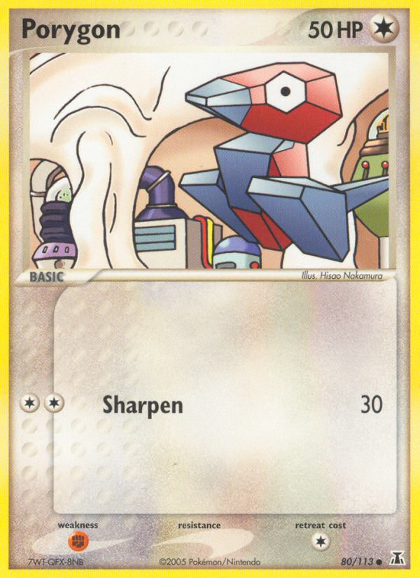 Porygon — Delta Species #080 / 113
