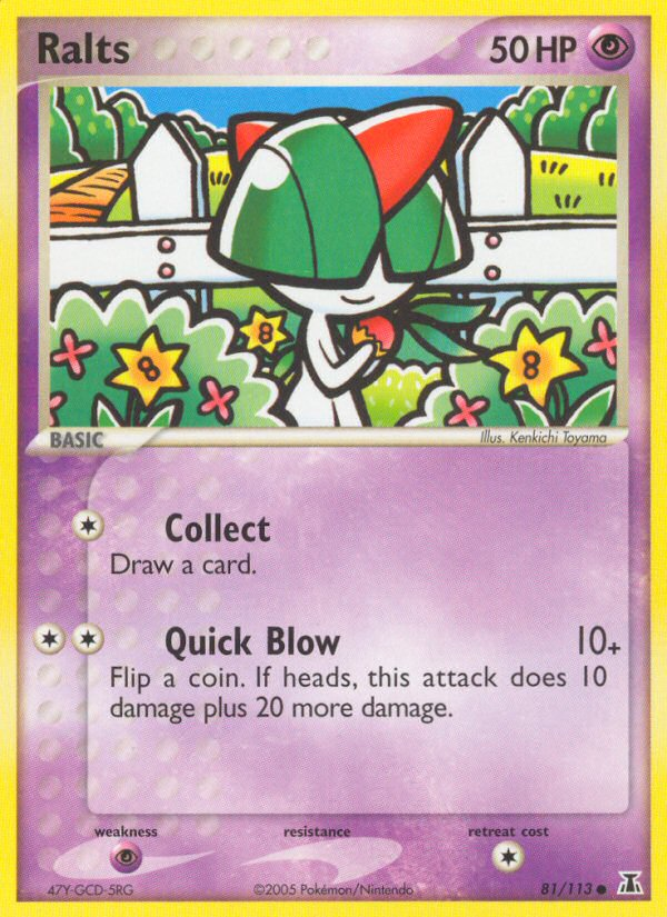 Ralts — Delta Species #081 / 113