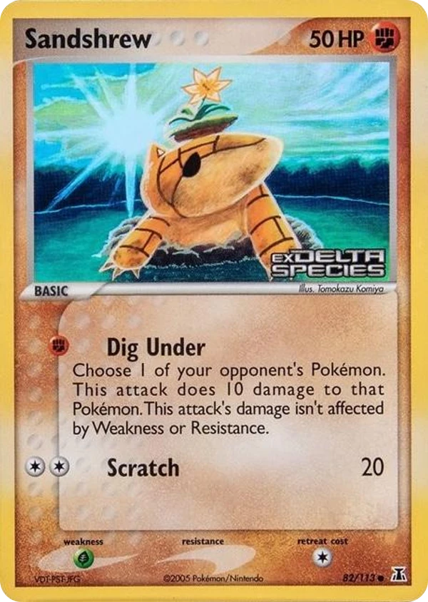 Sandshrew — Delta Species #082 / 113