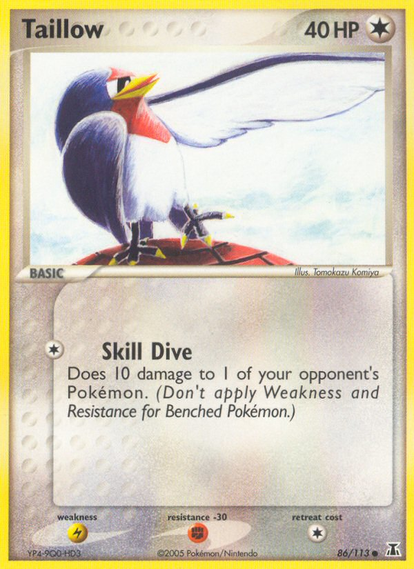 Taillow — Delta Species #086 / 113