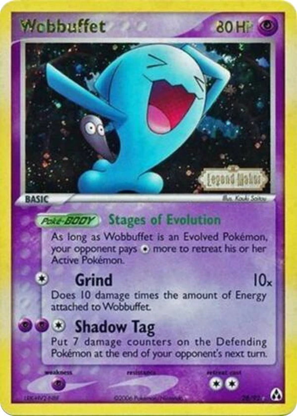 Wobbuffet — Legend Maker #028 / 92