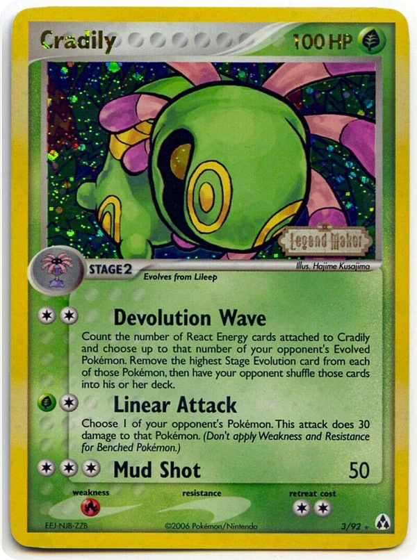 Cradily — Legend Maker #003 / 92