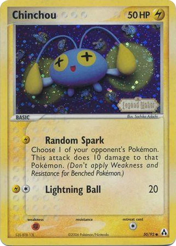 Chinchou — Legend Maker #050 / 92