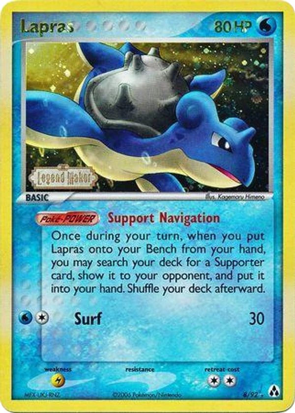 Lapras — Legend Maker #008 / 92