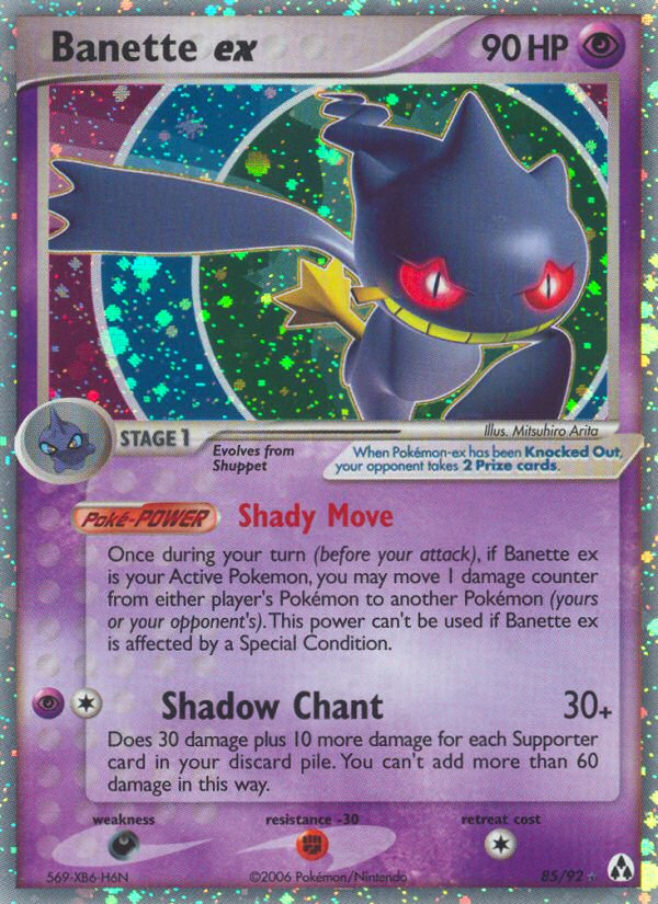 Banette ex — Legend Maker #085 / 92