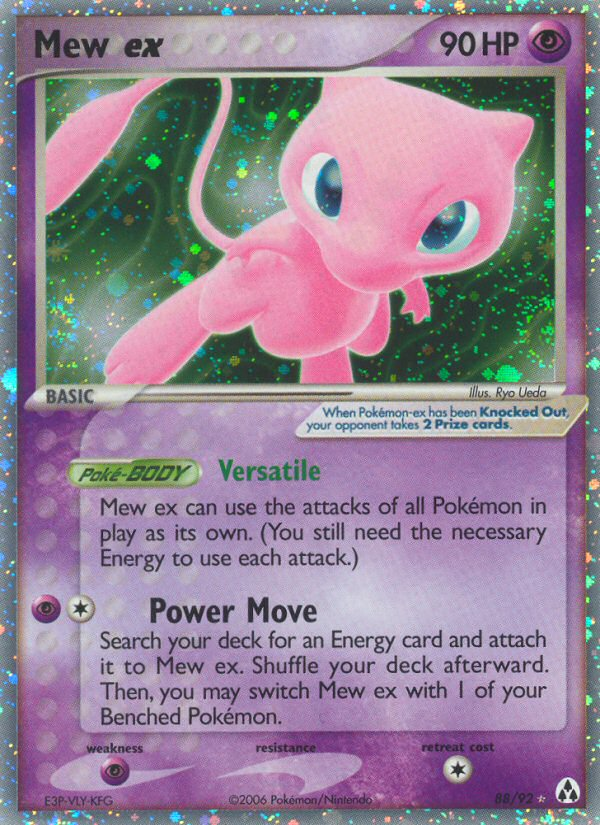 Mew ex — Legend Maker #088 / 92