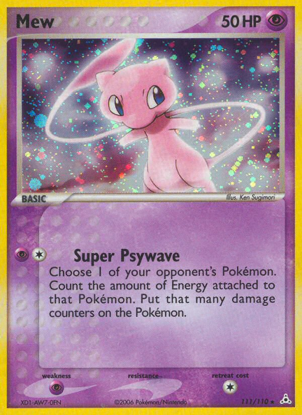 Mew — Holon Phantoms #111 / 110
