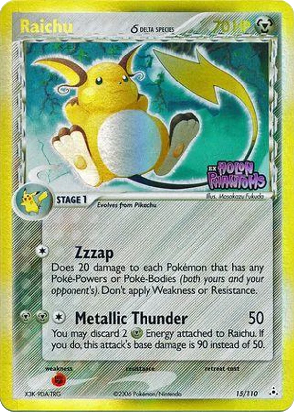 Raichu δ — Holon Phantoms #015 / 110