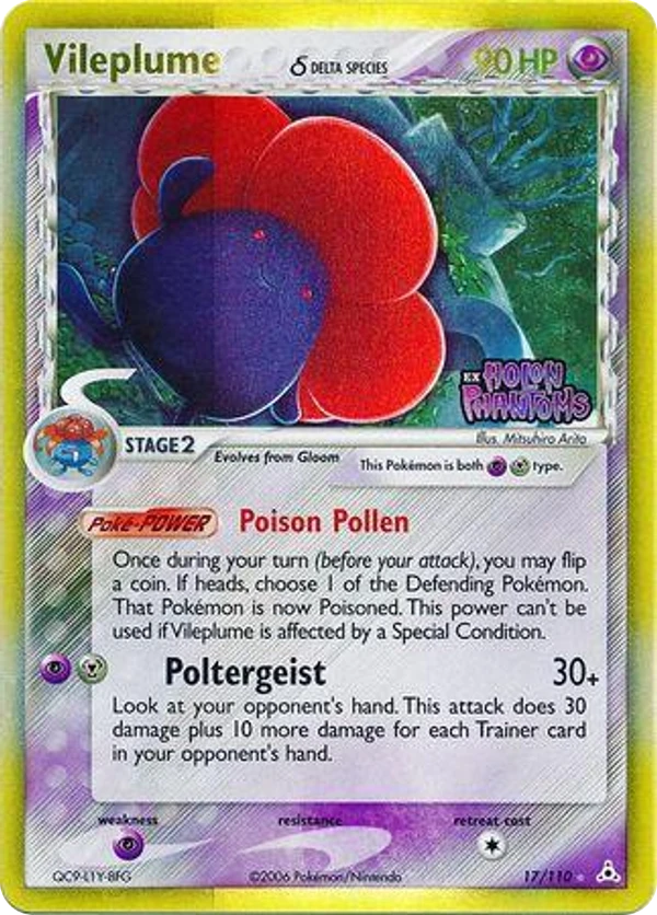 Vileplume δ — Holon Phantoms #017 / 110