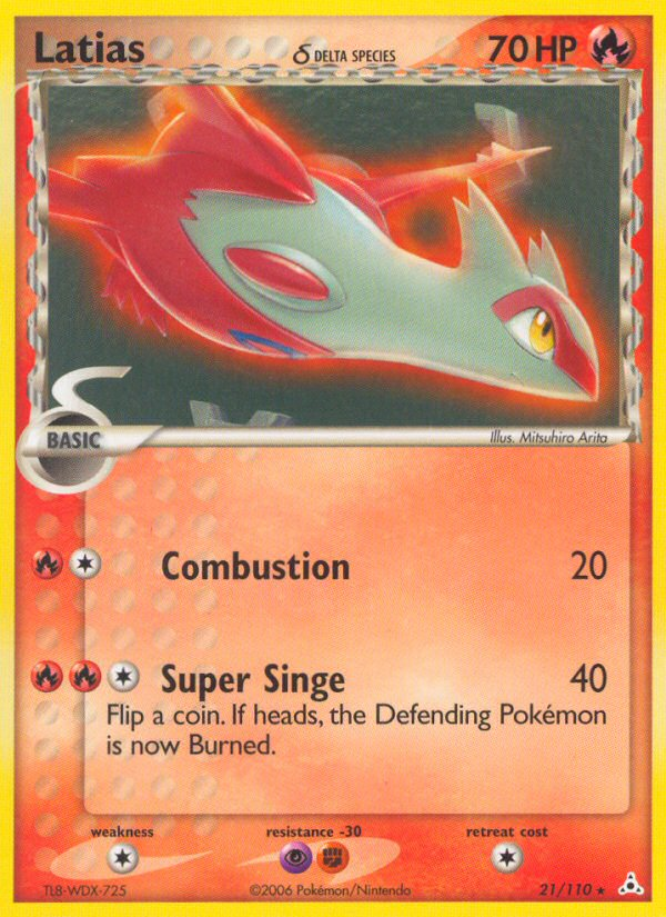 Latias δ — Holon Phantoms #021 / 110