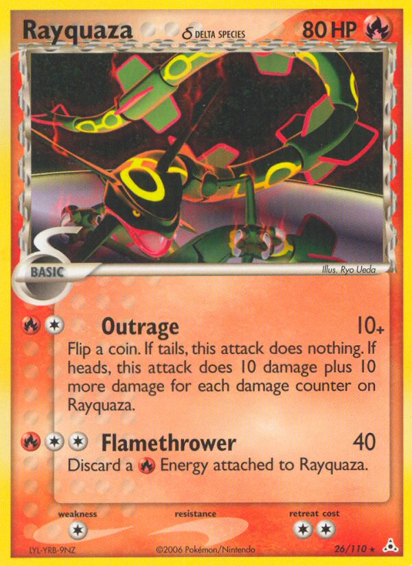 Rayquaza δ — Holon Phantoms #026 / 110