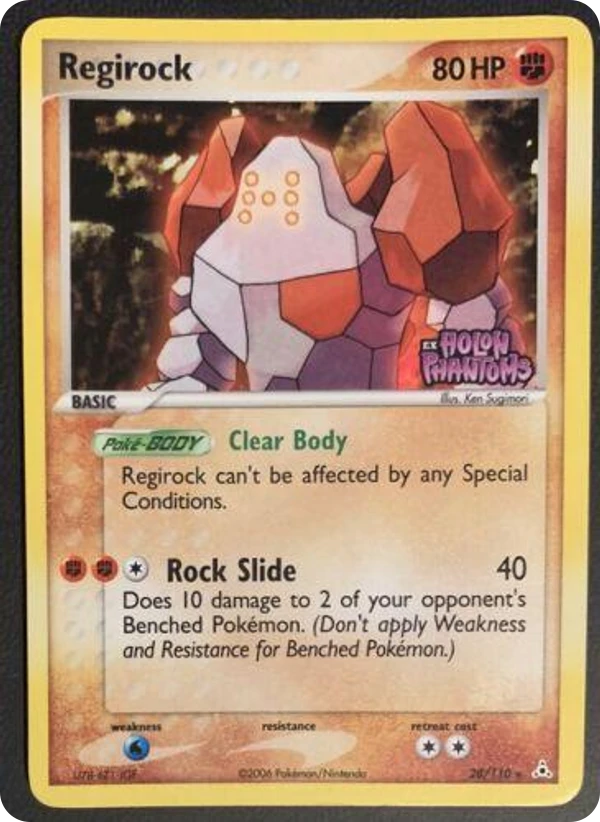 Regirock — Holon Phantoms #028 / 110