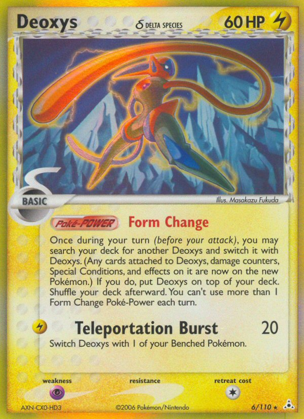 Deoxys δ — Holon Phantoms #006 / 110