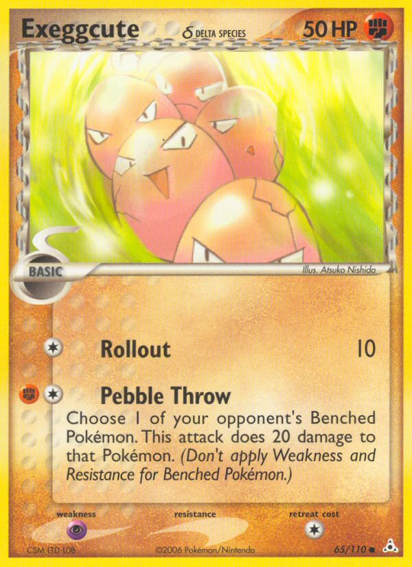 Exeggcute δ — Holon Phantoms #065 / 110