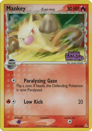 Mankey δ