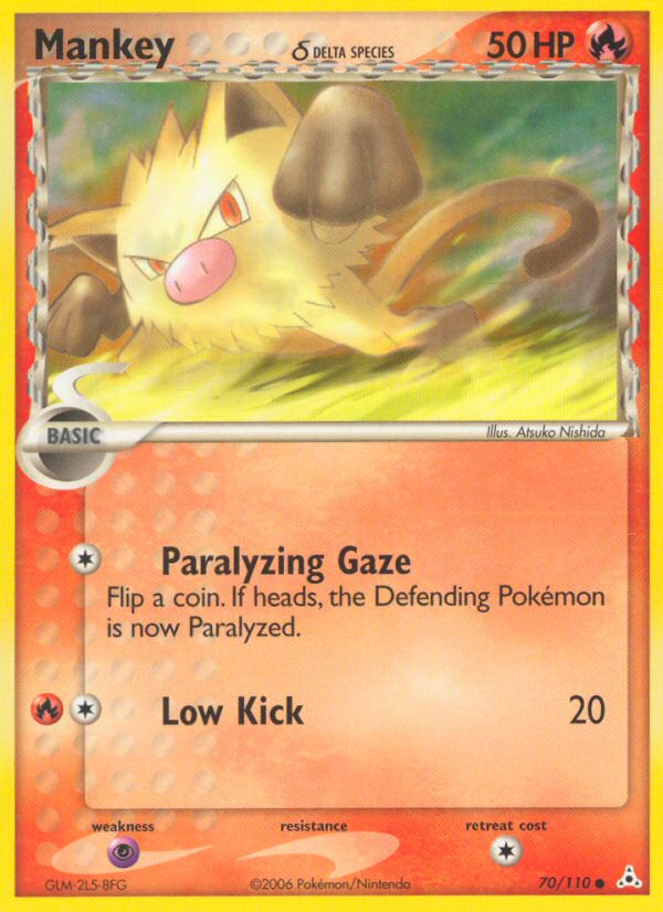 Mankey δ — Holon Phantoms #070 / 110