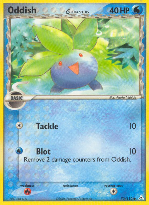 Oddish δ — Holon Phantoms #073 / 110
