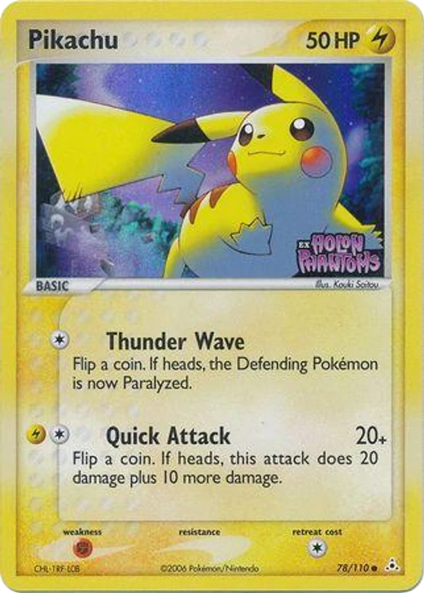 Pikachu — Holon Phantoms #078 / 110