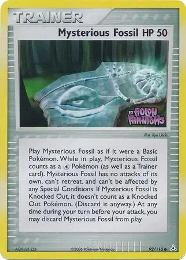 Mysterious Fossil — Holon Phantoms #092 / 110