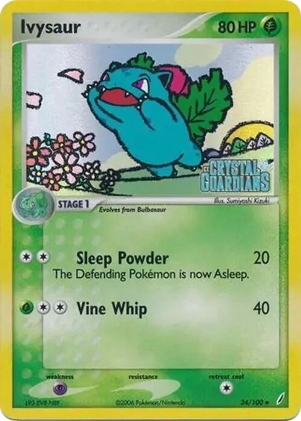 Ivysaur — Crystal Guardians #034 / 100