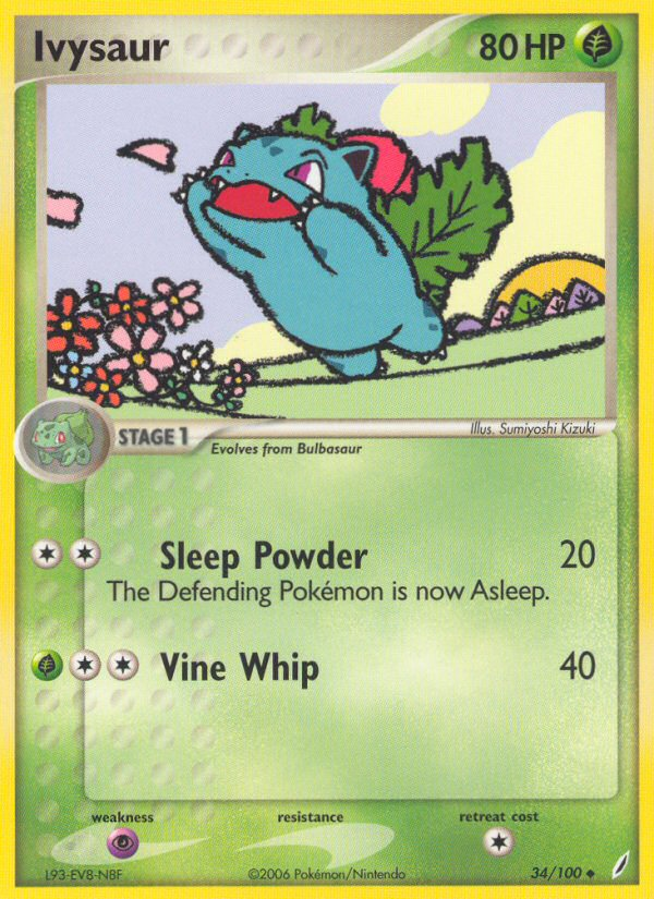 Ivysaur — Crystal Guardians #034 / 100