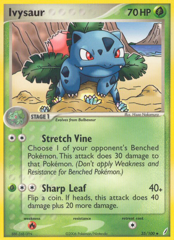 Ivysaur — Crystal Guardians #035 / 100