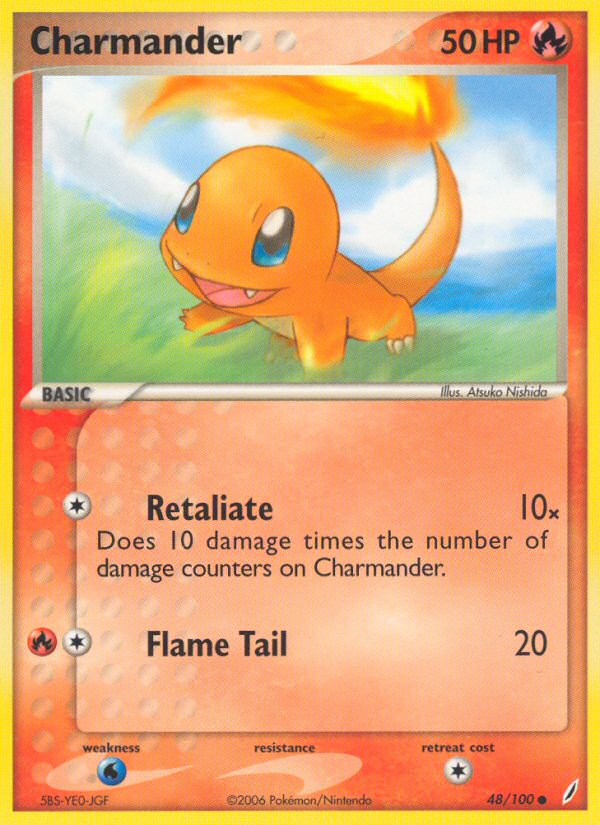 Charmander — Crystal Guardians #048 / 100