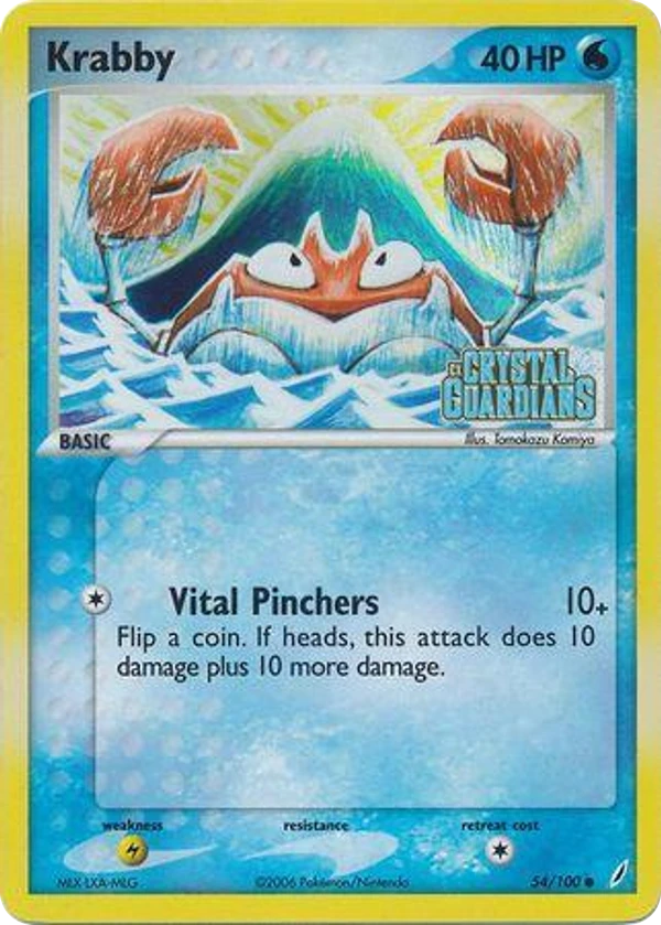 Krabby — Crystal Guardians #054 / 100