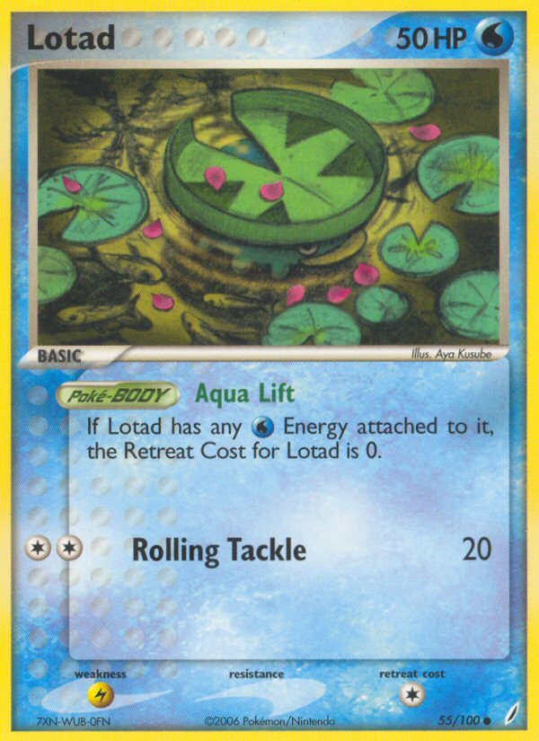 Lotad — Crystal Guardians #055 / 100