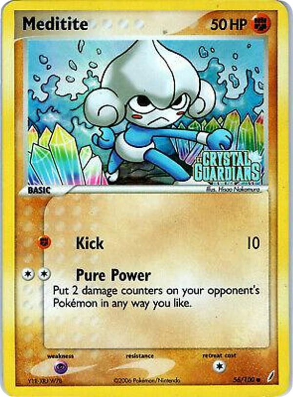 Meditite — Crystal Guardians #056 / 100