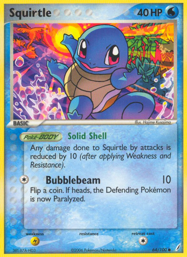 Squirtle — Crystal Guardians #064 / 100