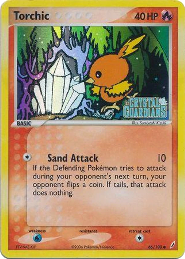 Torchic — Crystal Guardians #066 / 100