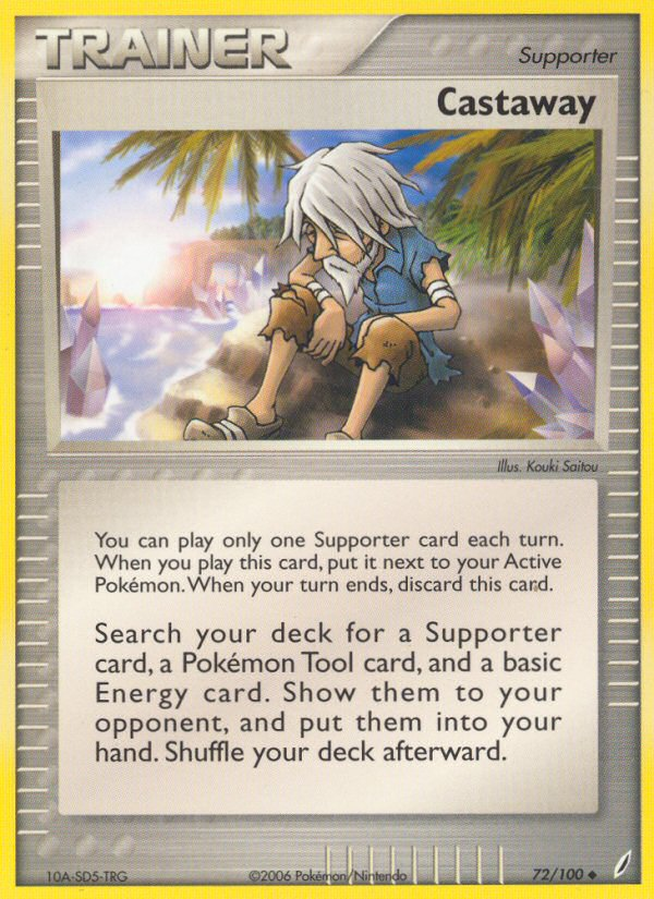 Castaway — Crystal Guardians #072 / 100