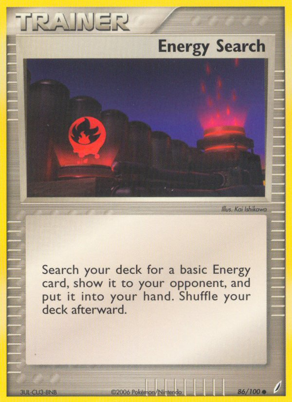 Energy Search — Crystal Guardians #086 / 100