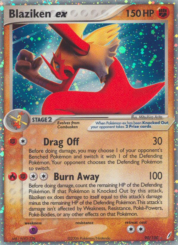 Blaziken ex — Crystal Guardians #090 / 100