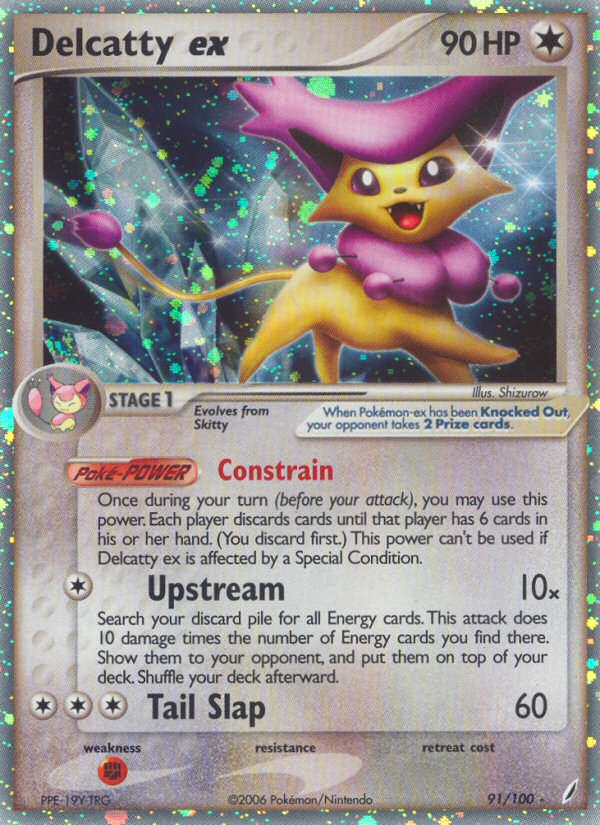 Delcatty ex — Crystal Guardians #091 / 100