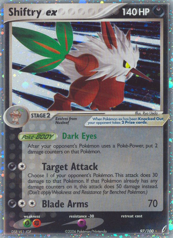 Shiftry ex — Crystal Guardians #097 / 100