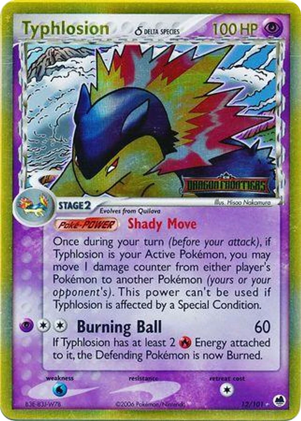 Typhlosion δ — Dragon Frontiers #012 / 101