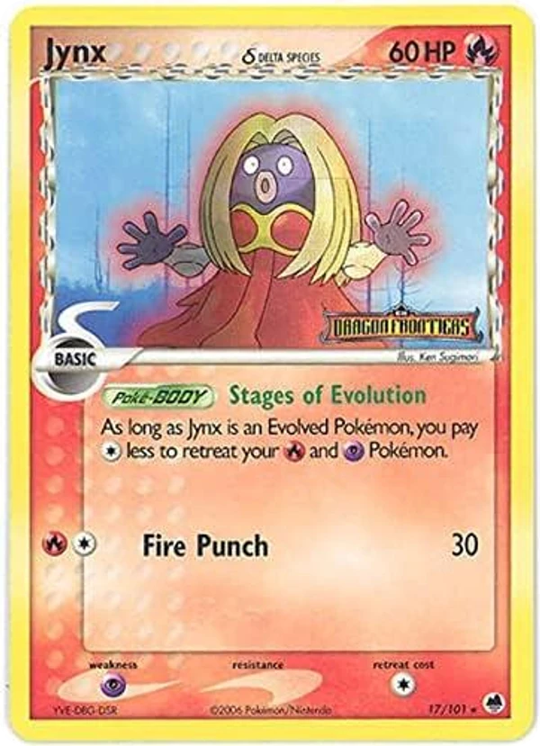 Jynx δ — Dragon Frontiers #017 / 101