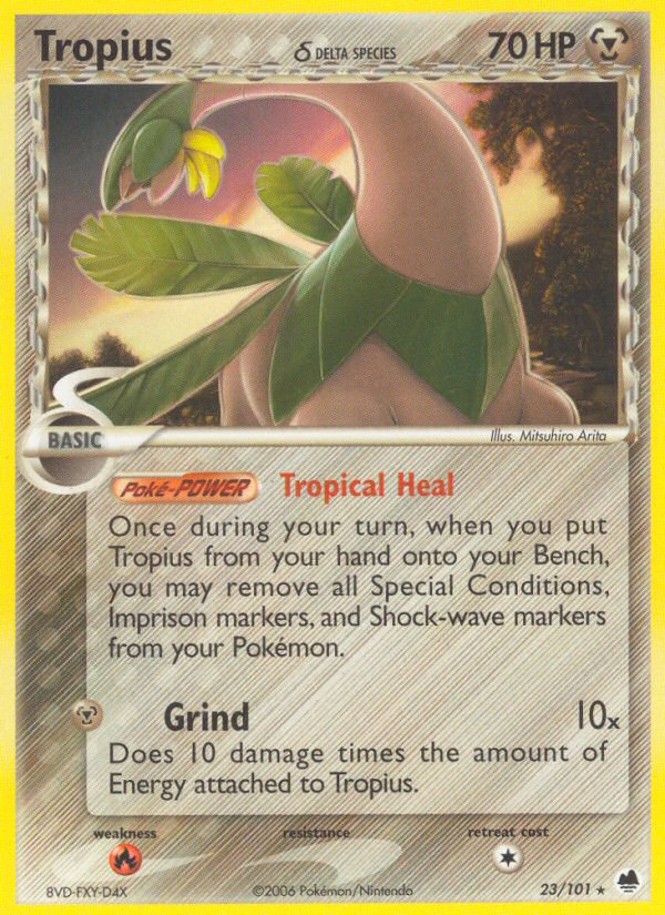 Tropius δ — Dragon Frontiers #023 / 101