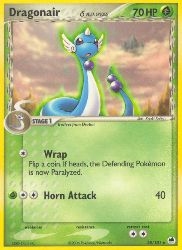 Dragonair δ — Dragon Frontiers #028 / 101