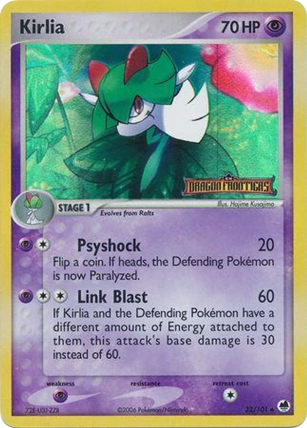 Kirlia — Dragon Frontiers #032 / 101