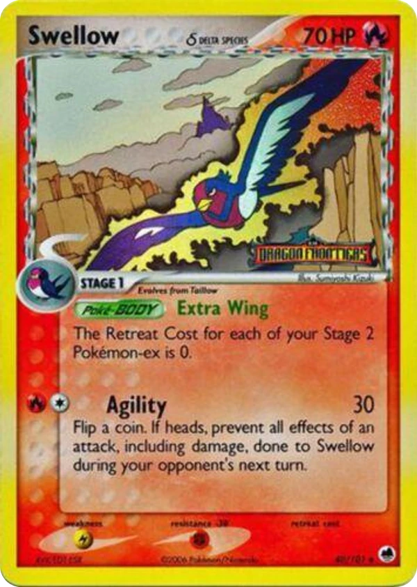 Swellow δ — Dragon Frontiers #040 / 101