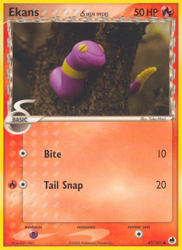 Ekans δ — Dragon Frontiers #047 / 101