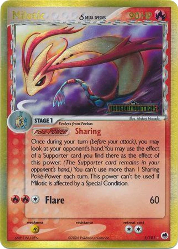 Milotic δ — Dragon Frontiers #005 / 101