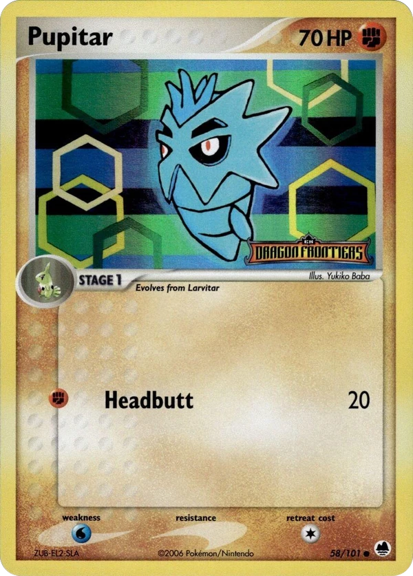 Pupitar — Dragon Frontiers #058 / 101