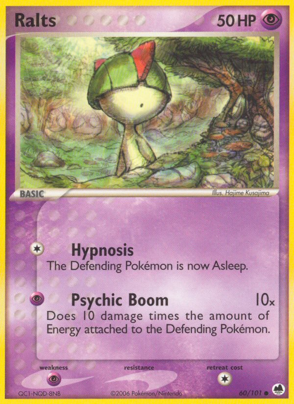 Ralts — Dragon Frontiers #060 / 101